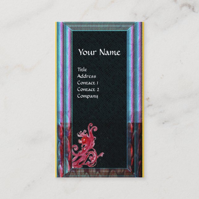 MAGIC BERRIES 6 MONOGRAM BUSINESS CARD (Front)