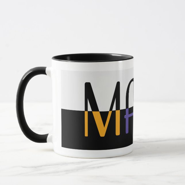 Magic - Black Colourful  Mug (Left)