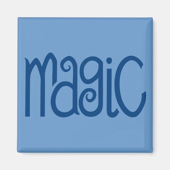 Magic blue Magnet (Front)