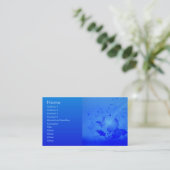 Magic Blue Profile Card (Standing Front)