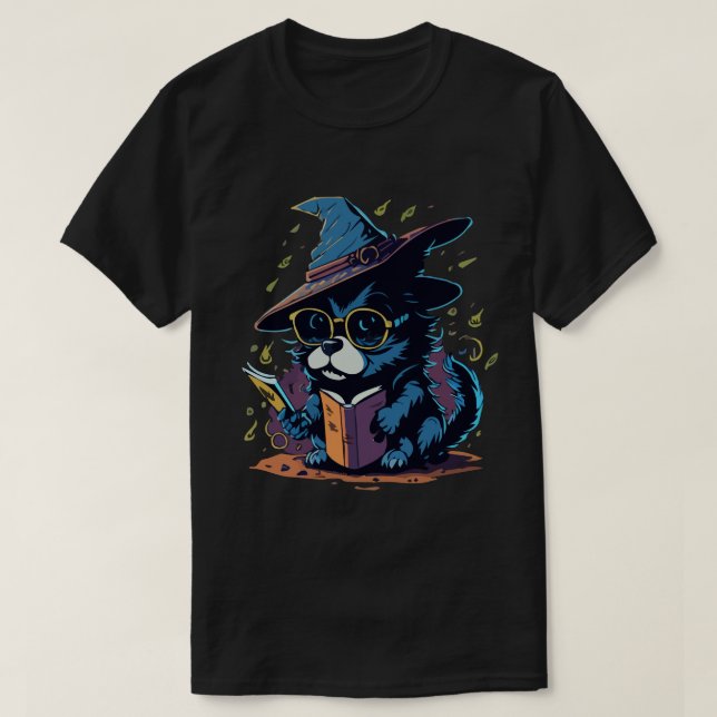 Magic Bookish Beast T-Shirt (Design Front)