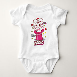 Magic bunny baby bodysuit