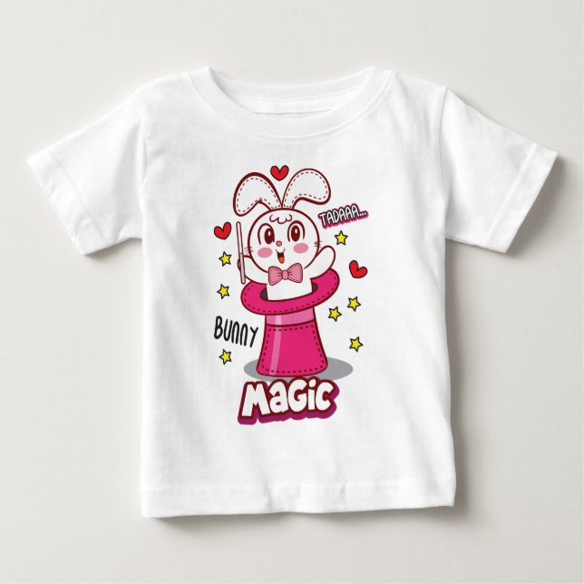 Magic bunny  baby T-Shirt (Front)