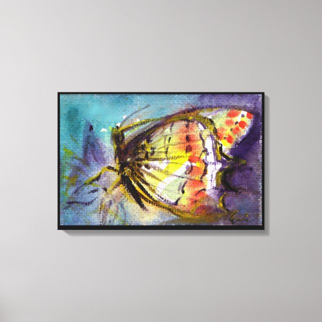 MAGIC BUTTERFLY CANVAS PRINT (Front)