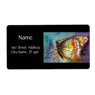 MAGIC BUTTERFLY IN BLUE Black