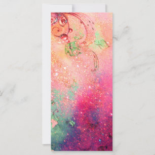 MAGIC BUTTERFLY IN GOLD SPARKLES