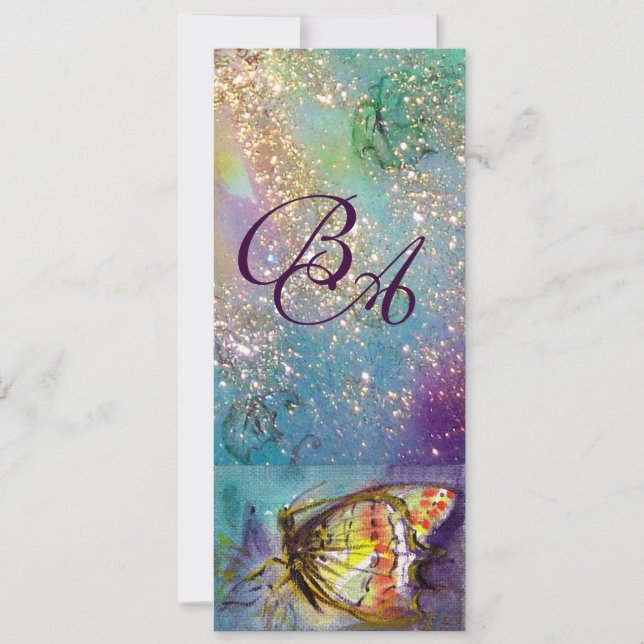 MAGIC BUTTERFLY INVITATION (Front)