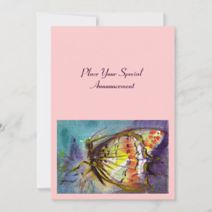 MAGIC BUTTERFLY INVITATION