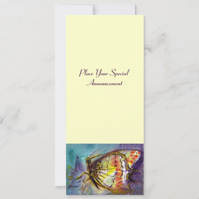 MAGIC BUTTERFLY INVITATION (Front)