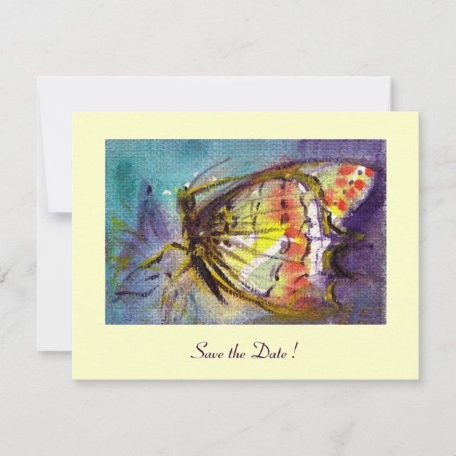 MAGIC BUTTERFLY INVITATION (Front)