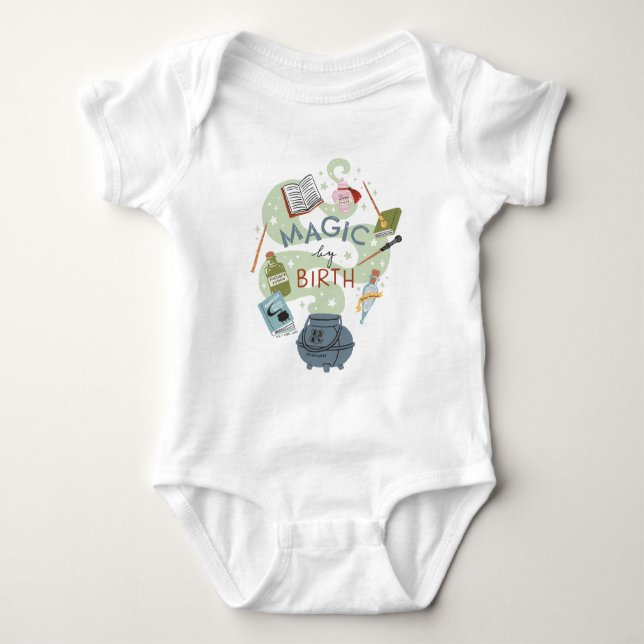 Magic by Birth Graphic Baby Bodysuit (Front)