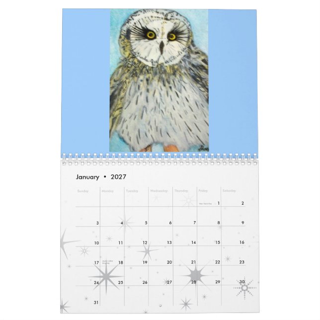 Magic Calendar (Jan 2027)