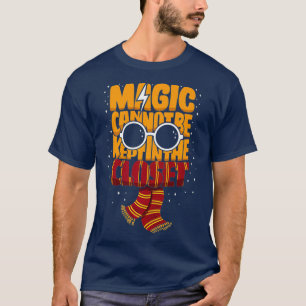 Magic Cannot Be Kept In The Closet Gay Wizard T-Shirt