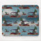 Magic Carpet Cat, patterned mousepad