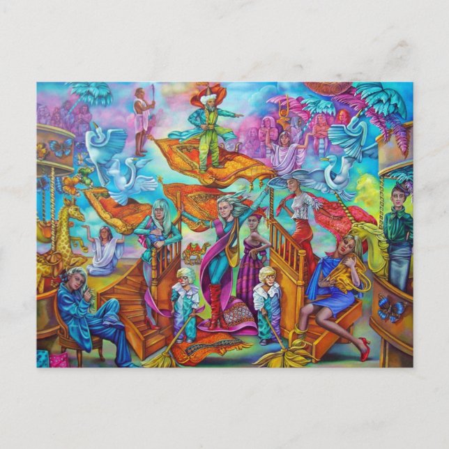 Magic Carpet Postcard (Front)