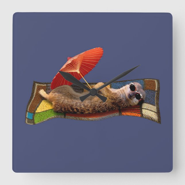 Magic Carpet Ride Clock (Front)