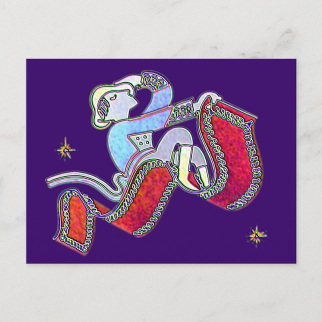 Magic Carpet Ride Postcard (Front)