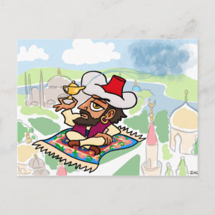 Magic Carpet Ride Postcard