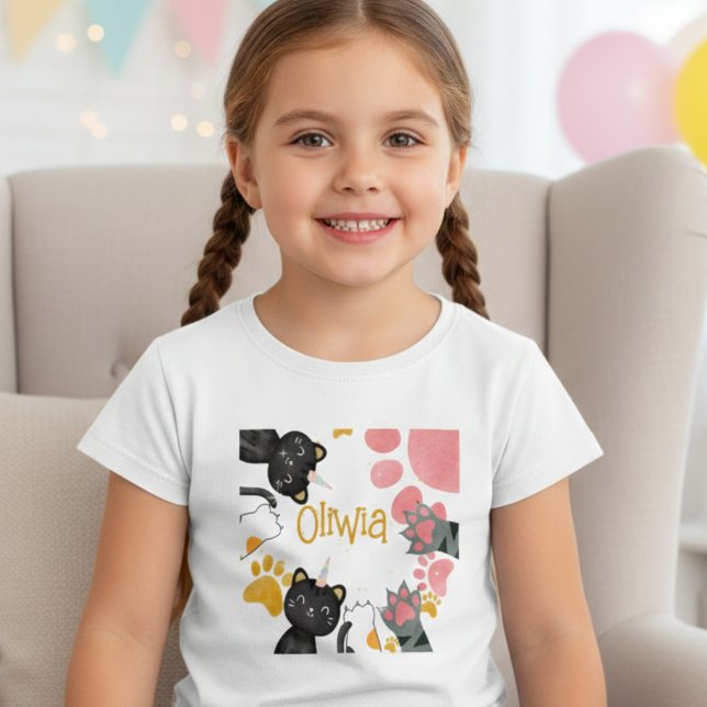 Magic caticorn and paws Toddler T-shirt (Creator Uploaded)