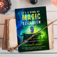 Magic Cauldron Green Blue Witch Wizard Spell Bday