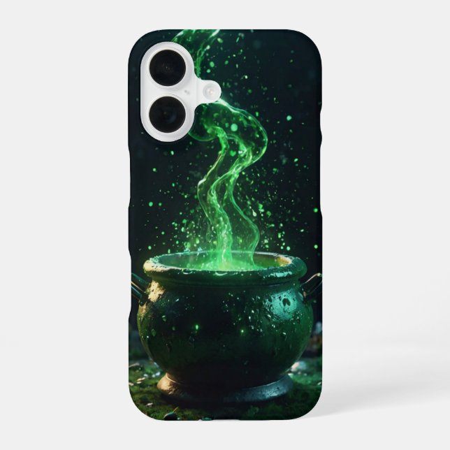 Magic Cauldron iPhone 16 Case (Back)