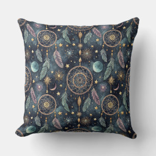 Magic Celestial Dreamcatcher Starry Night Pattern Cushion