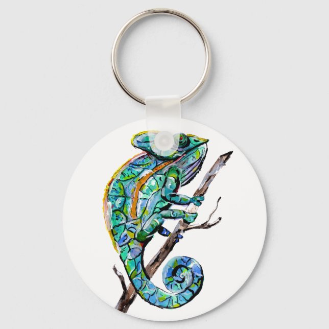 Magic Chameleon Key Ring (Front)