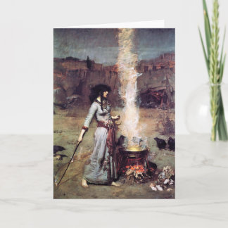 Magic Circle 1886 Waterhouse Card