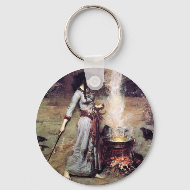 Magic Circle 1886 Waterhouse Key Ring (Front)