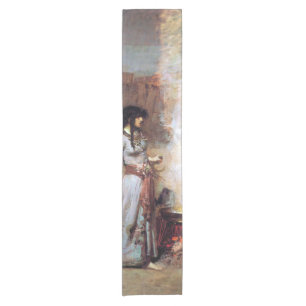 Magic Circle, John William Waterhouse Short Table Runner
