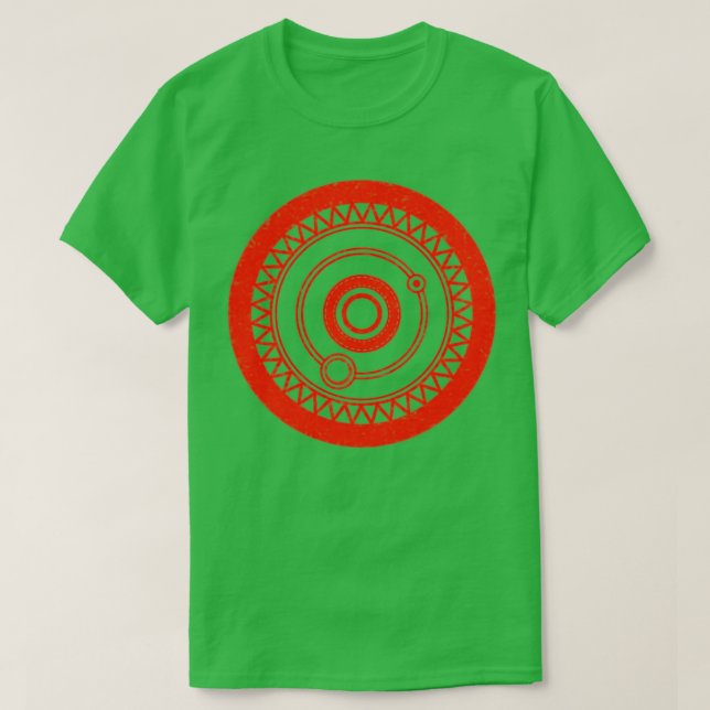 Magic Circle Red T-Shirt (Design Front)