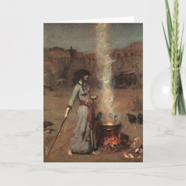 'Magic Circle' Waterhouse Card (Front)