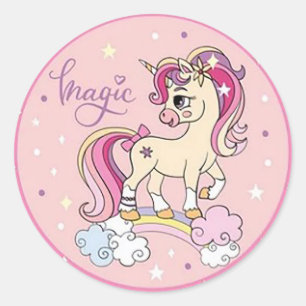 Magic Classic Round Sticker