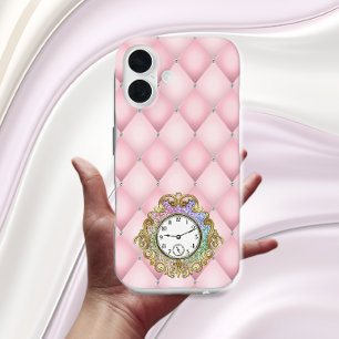 Magic Clock on Pink iPhone / iPad case