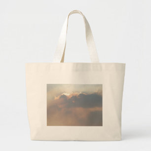 magic clouds large tote bag