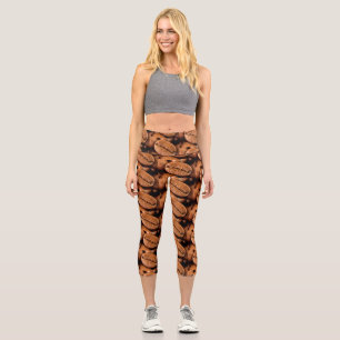 Magic coffee beans Photograph for coffee lovers Capri Leggings