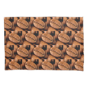 Magic coffee beans pillowcase