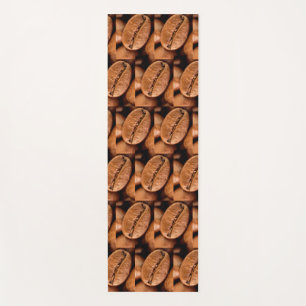 Magic coffee beans yoga mat