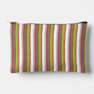 Magic colorful stripes accessory pouch