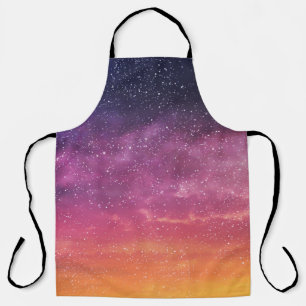 Magic Colour: Enchanting Sky Background. Apron