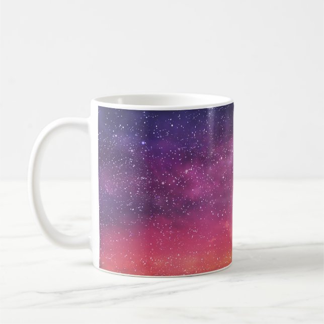 Magic Colour: Enchanting Sky Background. Coffee Mug (Left)