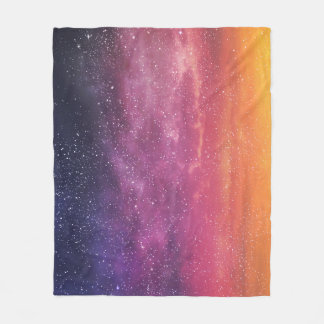 Magic Colour: Enchanting Sky Background. Fleece Blanket