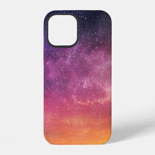 Magic Colour: Enchanting Sky Background. iPhone Case (Back)