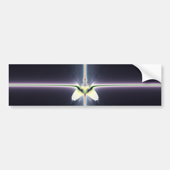 Magic Cross Bumper Sticker (Front)
