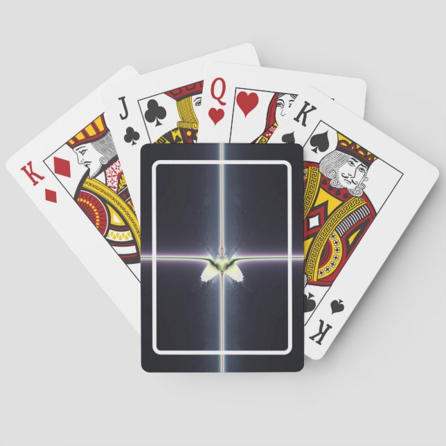 Magic Cross Playing Cards (Back)