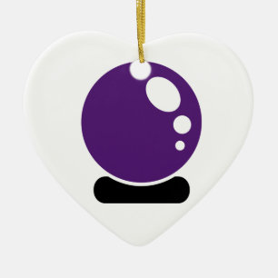 Magic crystal ball ceramic tree decoration