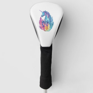 Magic Crystal Cave Unicorn (1) Golf Head Cover