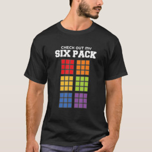 magic cube bodybuilding text magic cube puns T-Shirt