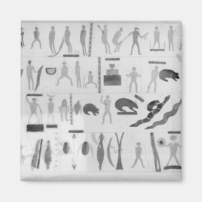 Magic Dances of the Ontonagons Magnet (Front)