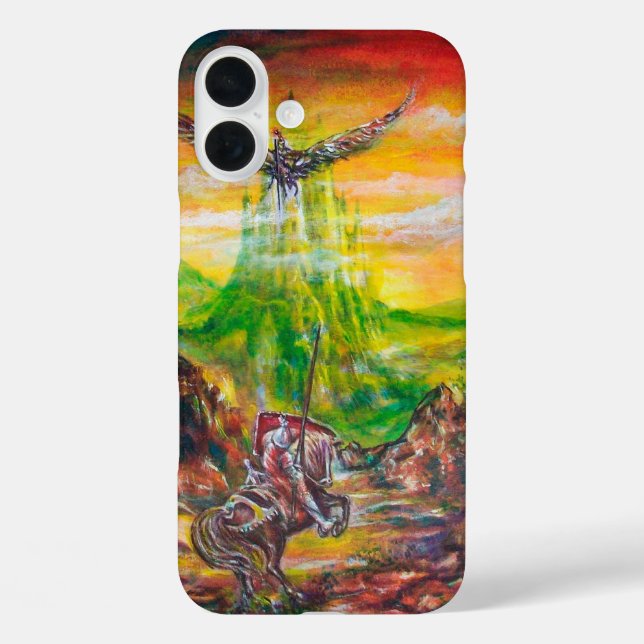 MAGIC DUEL BETWEEN BRADAMANT AND NEGROMANCER Case-Mate iPhone CASE (Back)